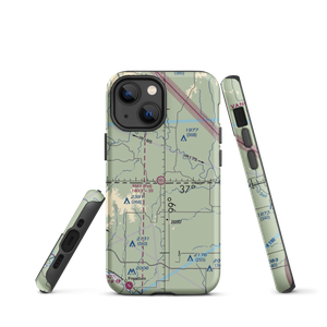 May Ranch Airport (OK54) VFR Sectional  Tough iPhone Case