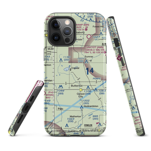 Mayes Airport (47G) VFR Sectional  Tough iPhone Case