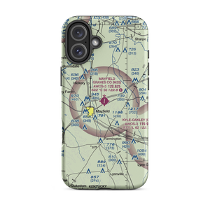 Mayfield Graves County Airport (M25) VFR Sectional  Tough iPhone Case