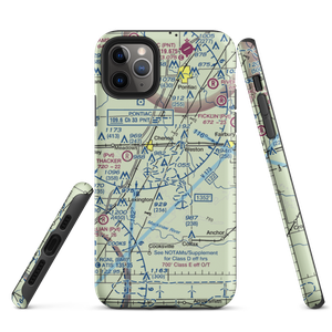 Mays Aviation Airport (IL63) VFR Sectional  Tough iPhone Case