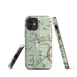 Mayville Municipal Airport (D56) VFR Sectional  Tough iPhone Case