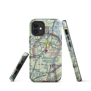 Mc Alester Regional Airport (MLC) VFR Sectional  Tough iPhone Case