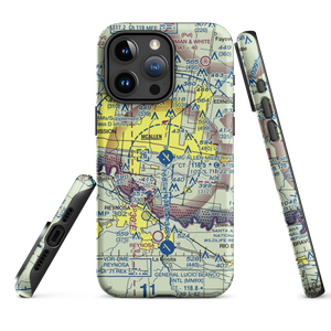 Mc Allen Miller International Airport (MFE) VFR Sectional  Tough iPhone Case
