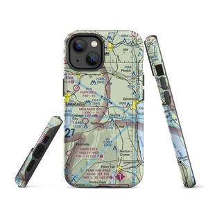 Mc Bride's Airport (NY38) VFR Sectional  Tough iPhone Case