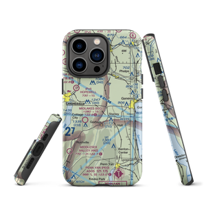 Mc Bride's Airport (NY38) VFR Sectional  Tough iPhone Case