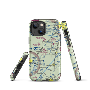 Mc Christy Airport (IS54) VFR Sectional  Tough iPhone Case