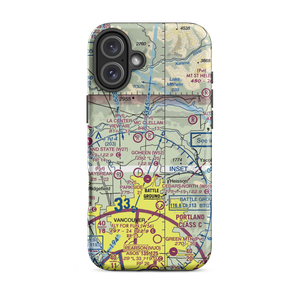 Mc Clellan Field (WA80) VFR Sectional  Tough iPhone Case