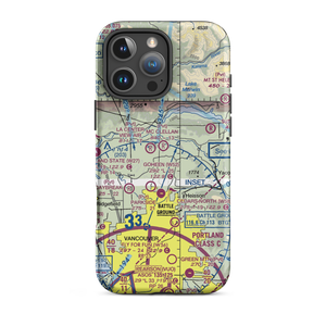 Mc Clellan Field (WA80) VFR Sectional  Tough iPhone Case