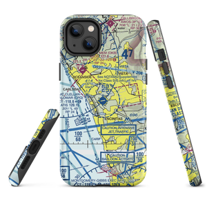 Mc Clellan-Palomar Airport (CRQ) VFR Sectional  Tough iPhone Case