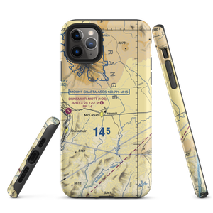 Mc Cloud Airstrip (CA11) VFR Sectional  Tough iPhone Case