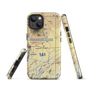 Mc Cloud Airstrip (CA11) VFR Sectional  Tough iPhone Case