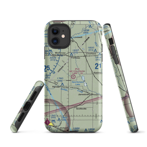 Mc Collough Airfield (SN49) VFR Sectional  Tough iPhone Case