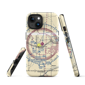 Mc Cook Ben Nelson Regional Airport (MCK) VFR Sectional  Tough iPhone Case