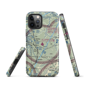 Mc Creary County Airport (18I) VFR Sectional  Tough iPhone Case