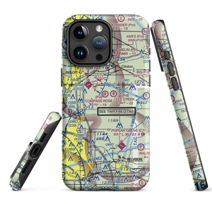 Mc Curdy Strip (LL90) VFR Sectional  Tough iPhone Case