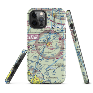 Mc Daniel's Field (90IN) VFR Sectional  Tough iPhone Case