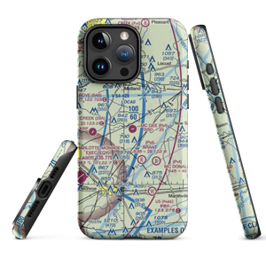 Mc Gee Field (24NC) VFR Sectional  Tough iPhone Case