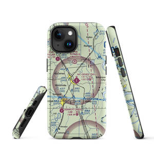 Mc Gehee Municipal Airport (7M1) VFR Sectional  Tough iPhone Case