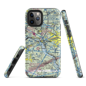 Mc Ginness Airport (8N7) VFR Sectional  Tough iPhone Case