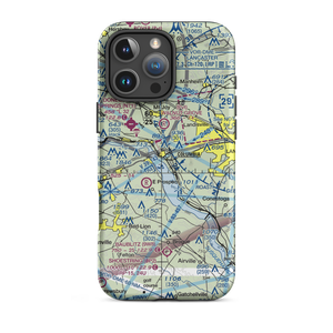 Mc Ginness Airport (8N7) VFR Sectional  Tough iPhone Case