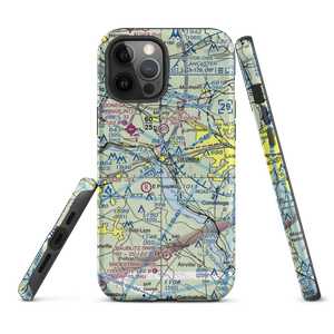 Mc Ginness Airport (8N7) VFR Sectional  Tough iPhone Case