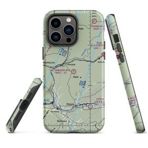 Mc Gregor Airport (73WT) VFR Sectional  Tough iPhone Case