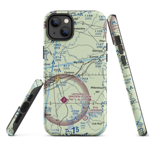Mc Grew Airport (66KY) VFR Sectional  Tough iPhone Case