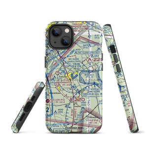 Mc Guire Air Force Base (WRI) VFR Sectional  Tough iPhone Case