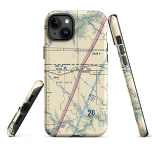 Mc Intosh Municipal Airport (8D6) VFR Sectional  Tough iPhone Case