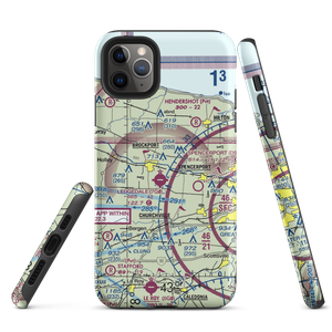 Mc Kinney Airport (3NK0) VFR Sectional  Tough iPhone Case