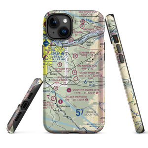 Mc Kinnon Airpark (OG29) VFR Sectional  Tough iPhone Case