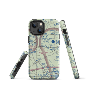 Mc Lain  -Calico Airport (MS70) VFR Sectional  Tough iPhone Case