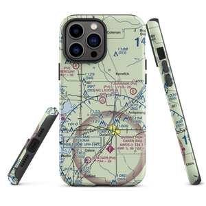 Mc Laughlin Farm Airport (66OK) VFR Sectional  Tough iPhone Case