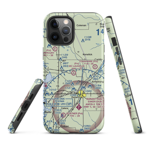 Mc Laughlin Farm Airport (66OK) VFR Sectional  Tough iPhone Case