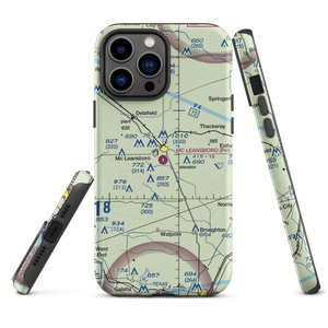 Mc Leansboro Airport (3LL8) VFR Sectional  Tough iPhone Case