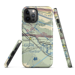 Mc Mahon Field (68WA) VFR Sectional  Tough iPhone Case