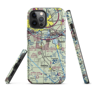 Mc Manus Hoonch-Na-Shee-Kaw Airport (0WI9) VFR Sectional  Tough iPhone Case