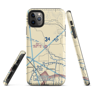 Mc Millan Ranch Airport (4NE1) VFR Sectional  Tough iPhone Case