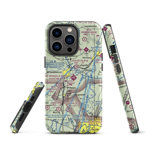 Mc Minnville Municipal Airport (MMV) VFR Sectional  Tough iPhone Case