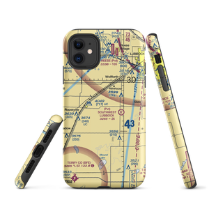 Mc Nabb Farm Airport (58TE) VFR Sectional  Tough iPhone Case