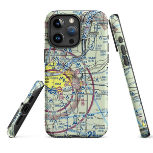 Mc Neal's Field (2IL3) VFR Sectional  Tough iPhone Case