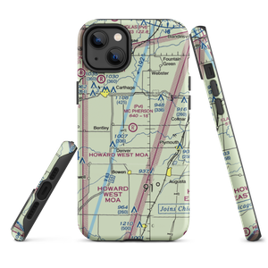 Mc Pherson Airport (5IS9) VFR Sectional  Tough iPhone Case