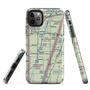 Mc Pherson Airport (5IS9) VFR Sectional  Tough iPhone Case