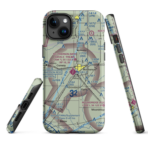 Mc Pherson Airport (MPR) VFR Sectional  Tough iPhone Case