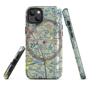 Mc Ville Airport (P37) VFR Sectional  Tough iPhone Case