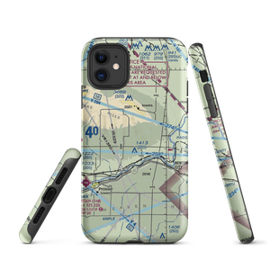 Mc Whorter Ranch Airport (7WA7) VFR Sectional  Tough iPhone Case