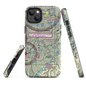 McAlister Airpark (1AR4) VFR Sectional  Tough iPhone Case