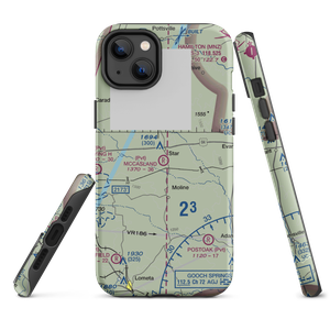 McCasland Ranch Airport (49XS) VFR Sectional  Tough iPhone Case