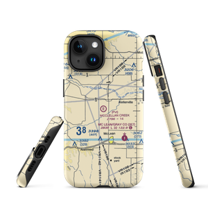 McClellan Creek Airport (0TS9) VFR Sectional  Tough iPhone Case