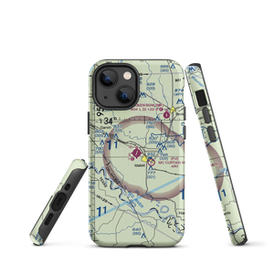 McCurtain County Regional Airport (4O4) VFR Sectional  Tough iPhone Case